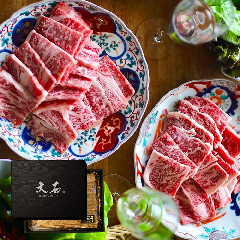 【のし可】国産 黒毛和牛 ロース肉 焼肉ギフト 1㌔