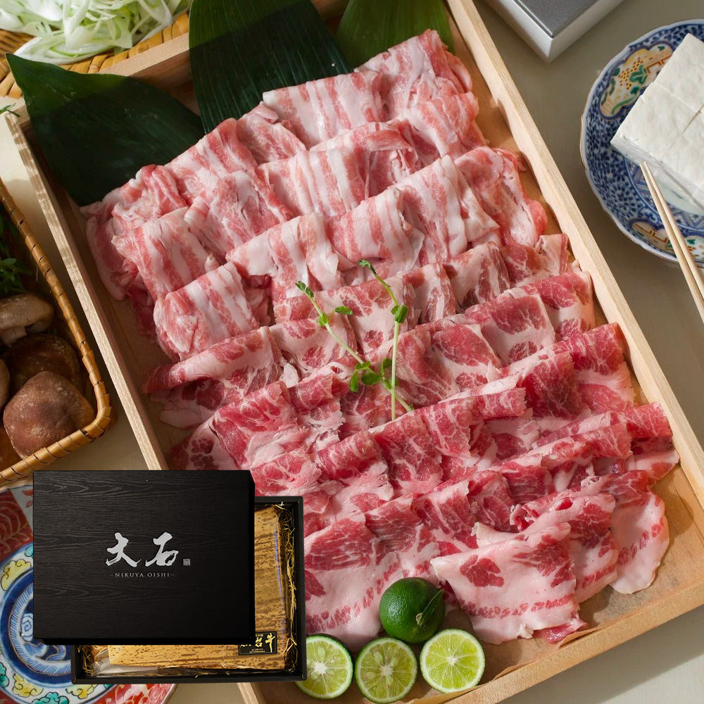 【のし可】三重県産 松阪ポーク しゃぶしゃぶセットギフト 1㌔