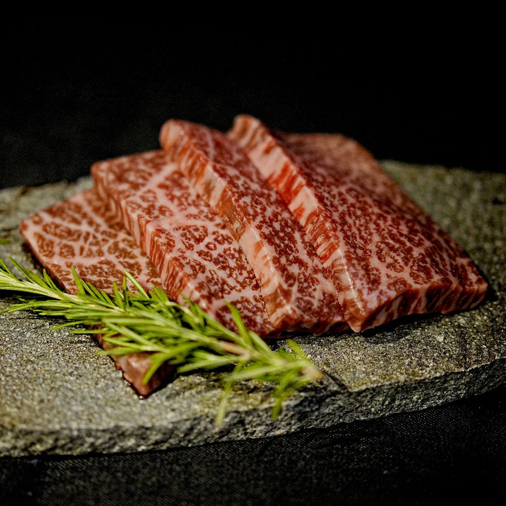 肉屋大石 国産 黒毛和牛 モモ ステーキ 400㌘