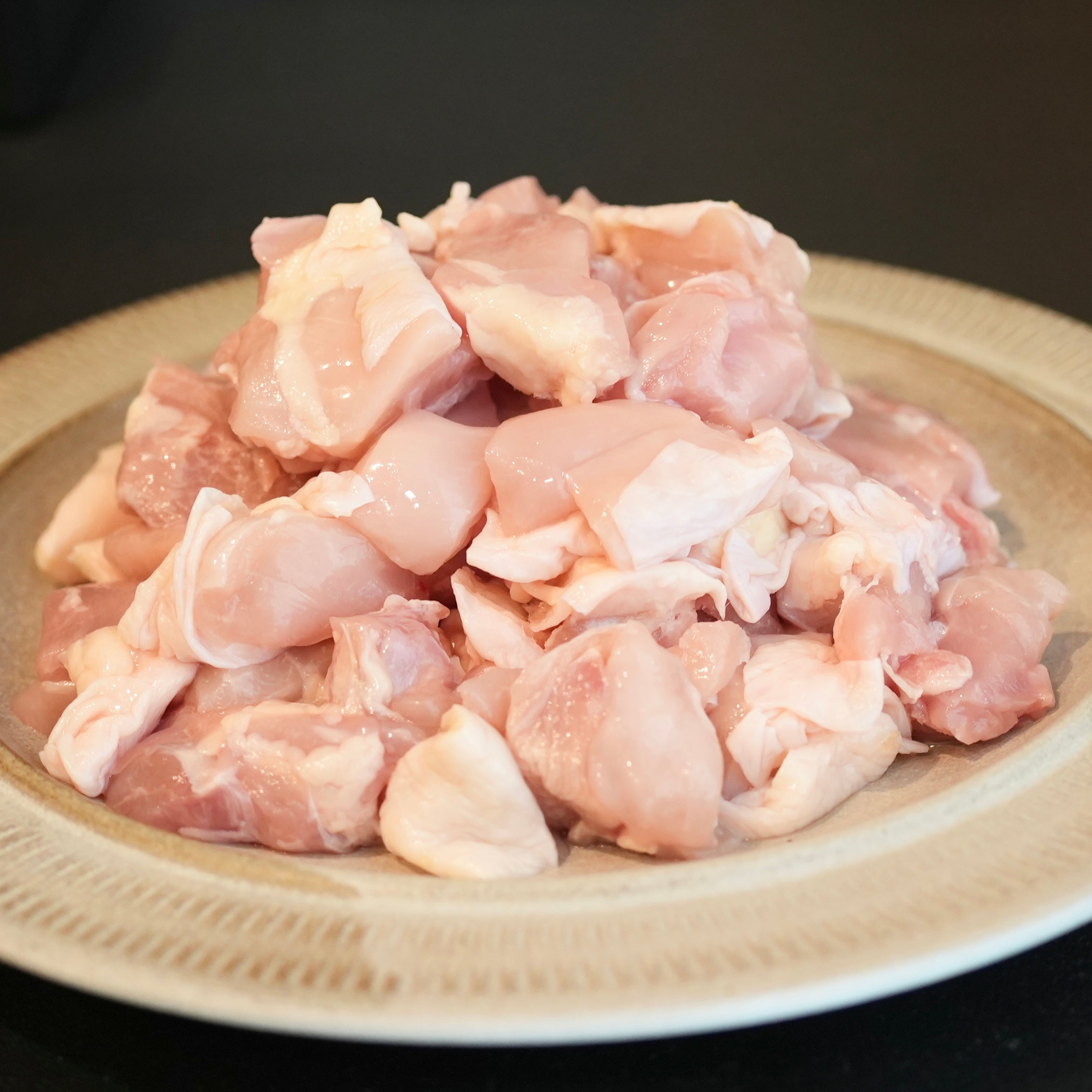 国産 大山鶏モモ 角切り(小さめ)500㌘
