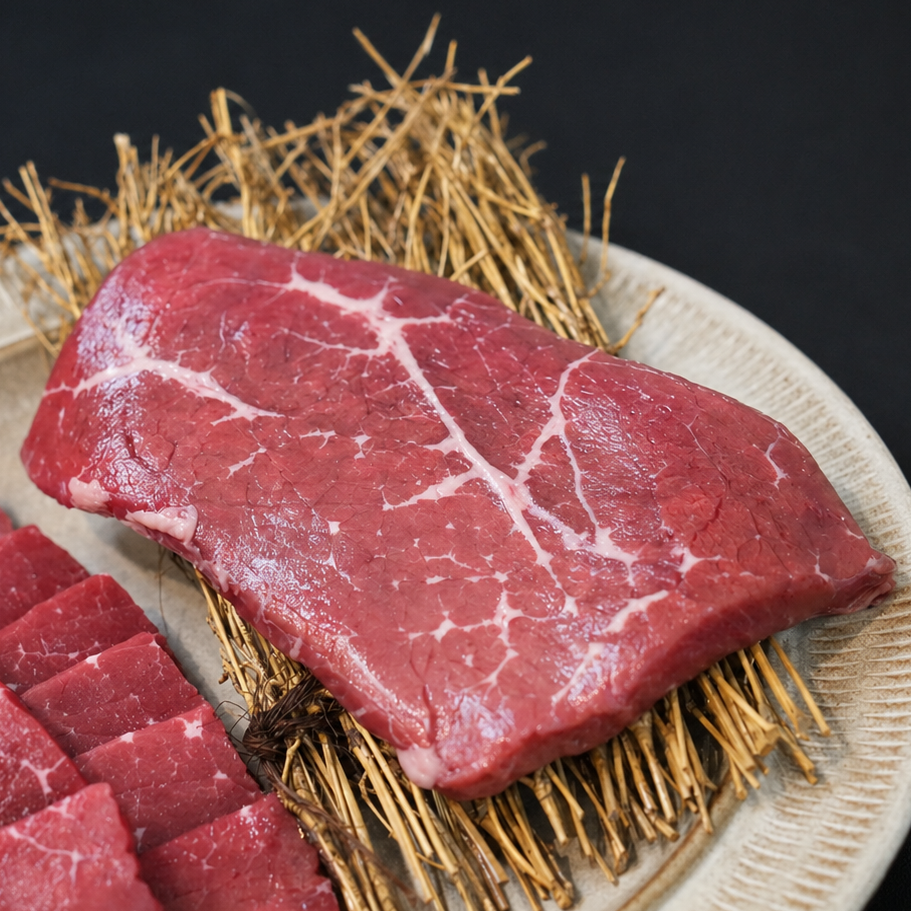 豪州産 グラスフェッドビーフ 赤身モモ ステーキ