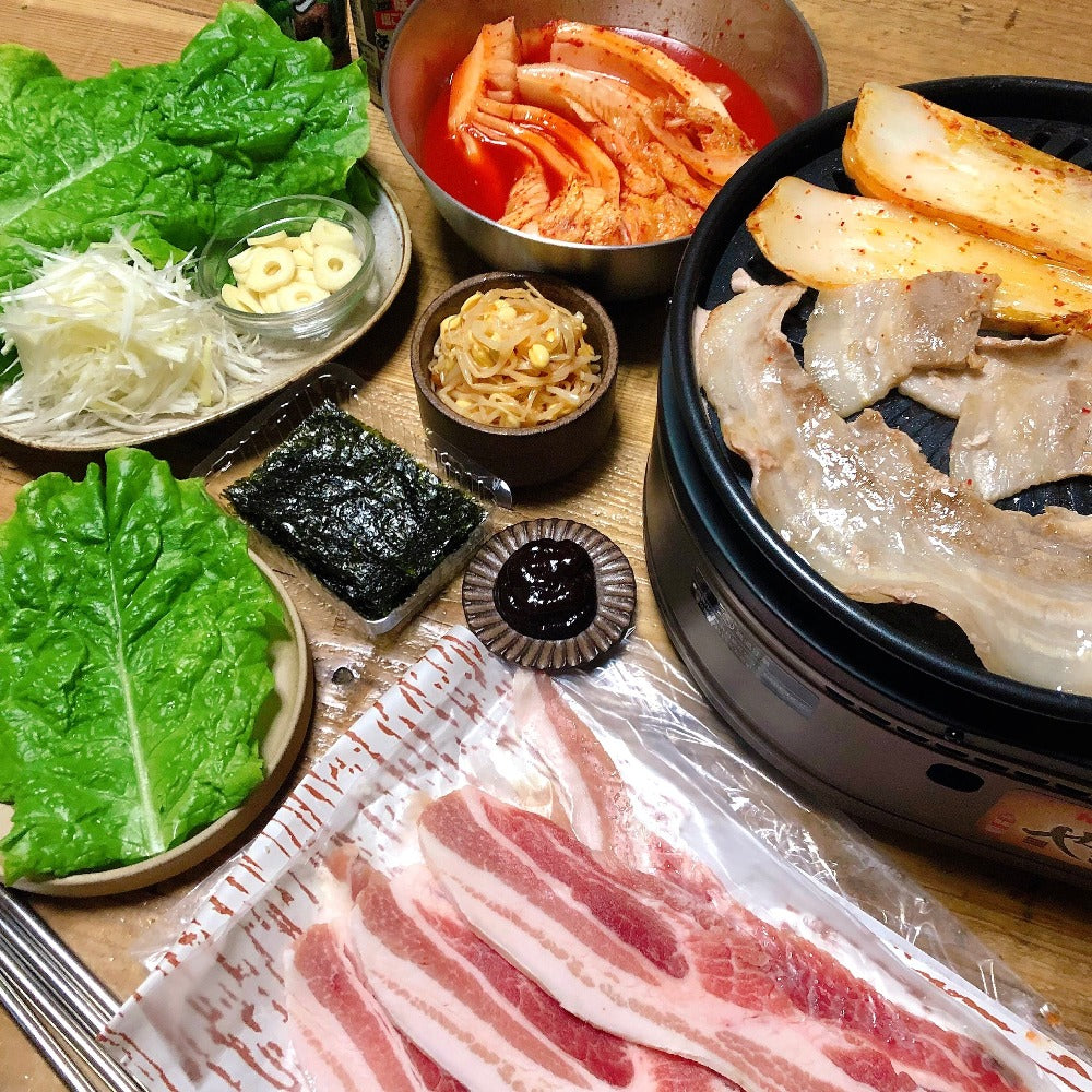 国産 豚バラ肉 サムギョプサル カット 500㌘