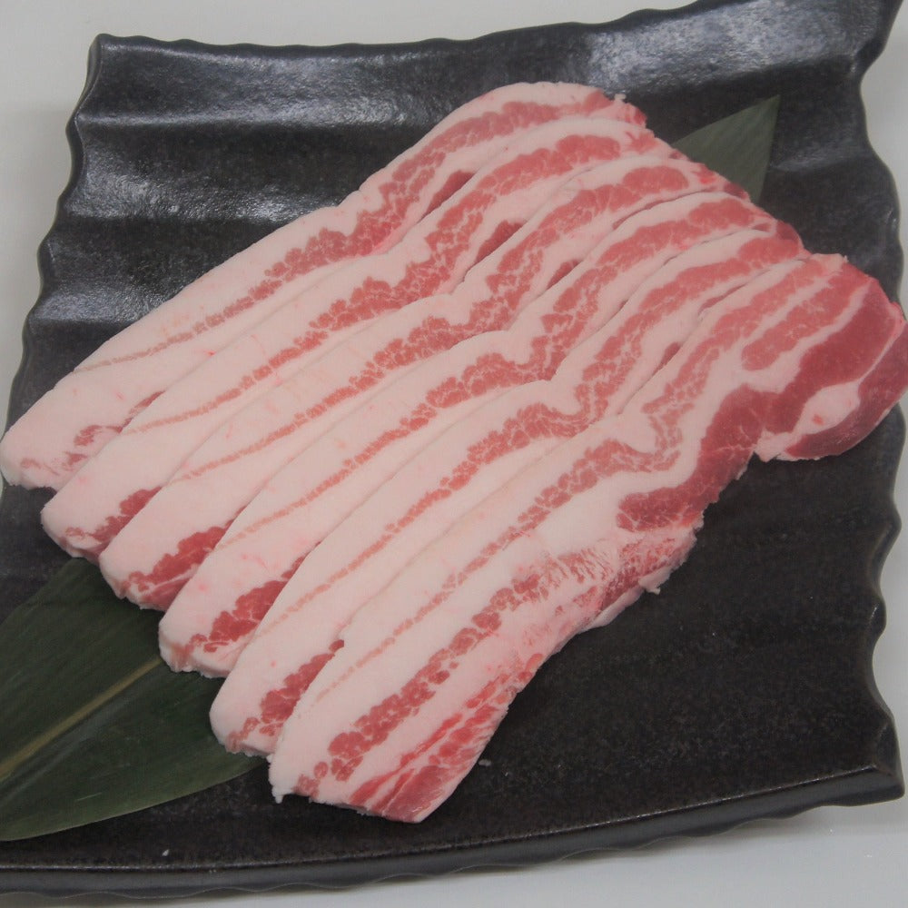 国産 やまと豚 バラ肉 サムギョプサル カット 500㌘