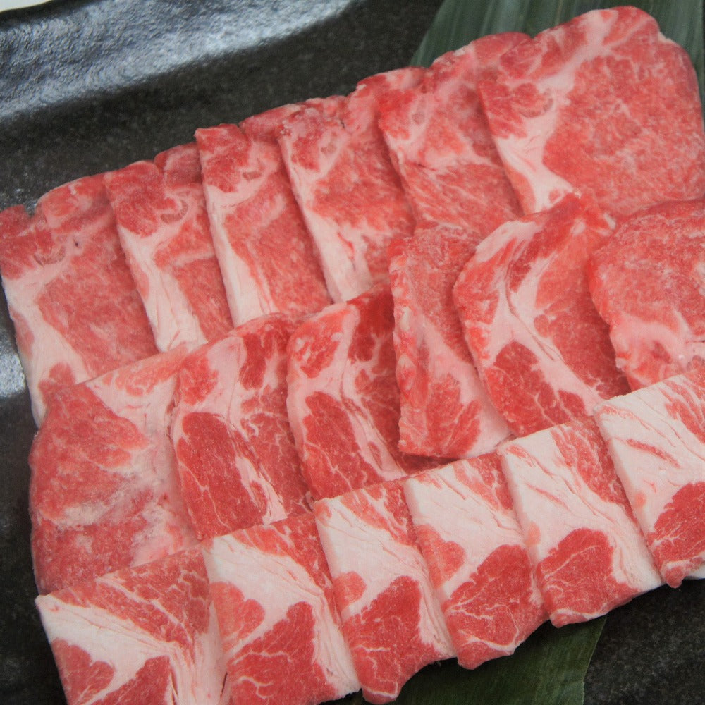 国産 豚カタロース 焼肉 カット 500㌘