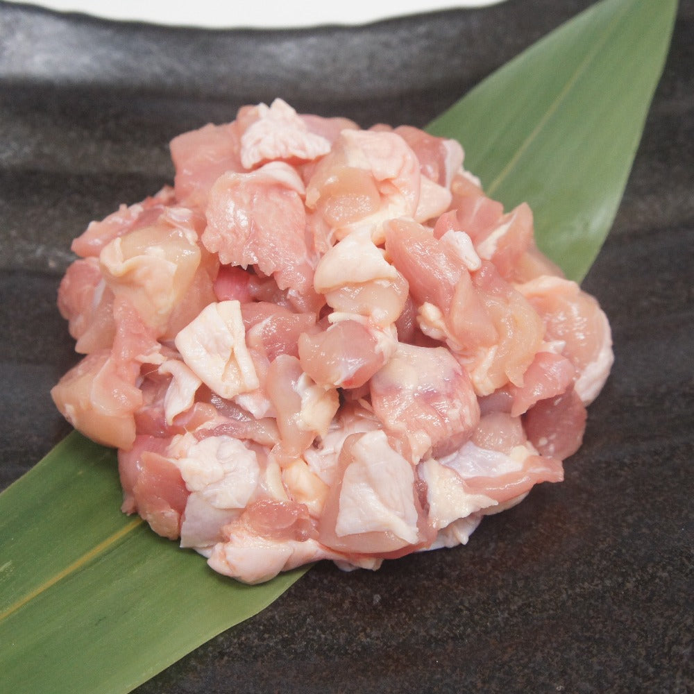 国産 大山鶏モモ 角切り(小さめ)500㌘