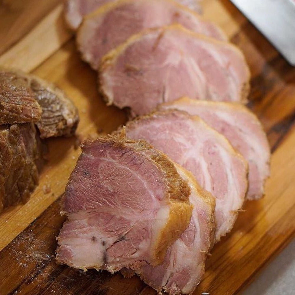 国産 豚カタロース ネット巻き 500㌘