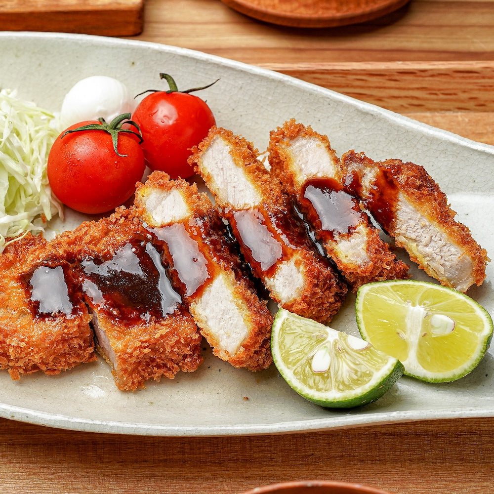 米国産 氷温熟成黒豚ロース とんかつカット 600㌘