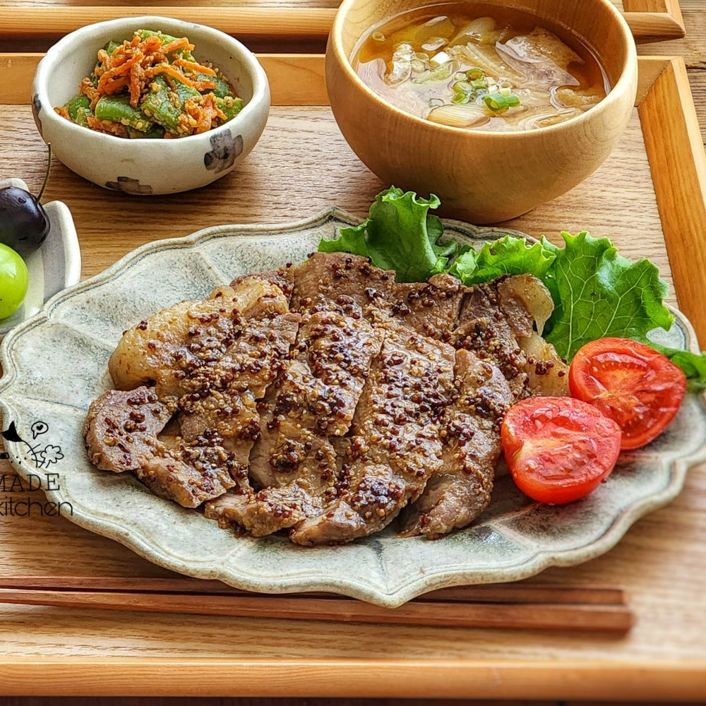 国産豚 カタロース肉 トンテキ用 600㌘
