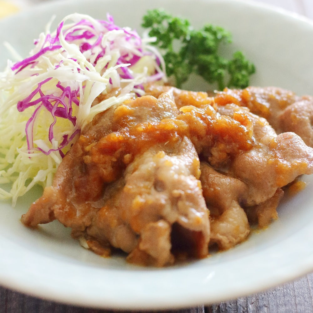 米国産 氷温熟成黒豚カタロース 生姜焼きカット 500㌘