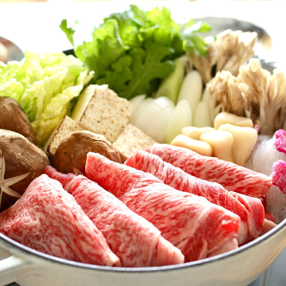【のし可】選べる部位 黒毛和牛 すき焼き ギフト(牛脂付き) すきやき