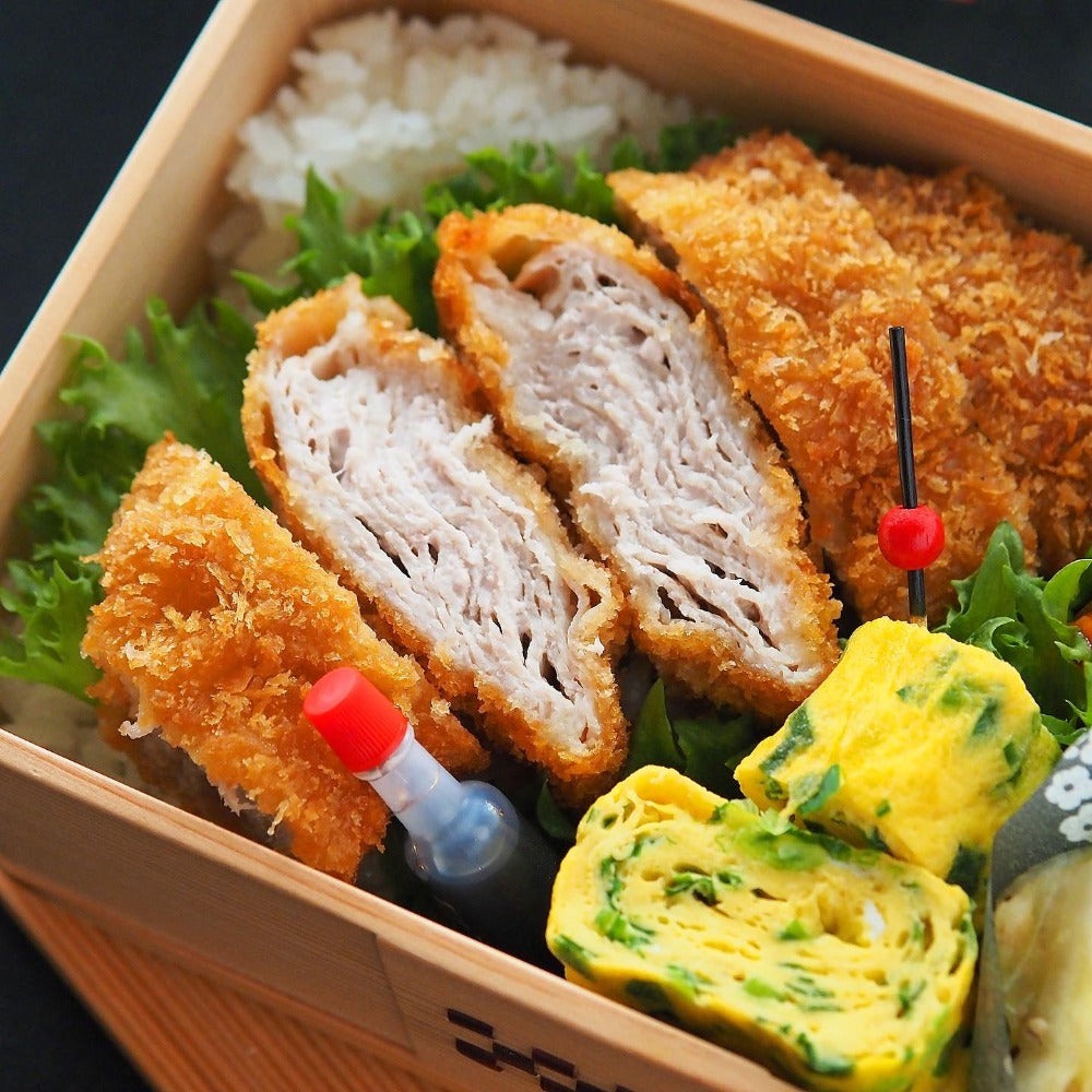 米国産 氷温熟成黒豚 ロース ミルフィーユカツ カット 120㌘×5個