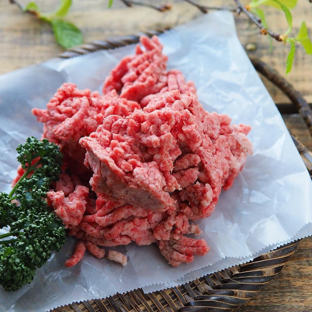 【数量限定】国産 黒毛和牛 挽肉(赤身) 400㌘
