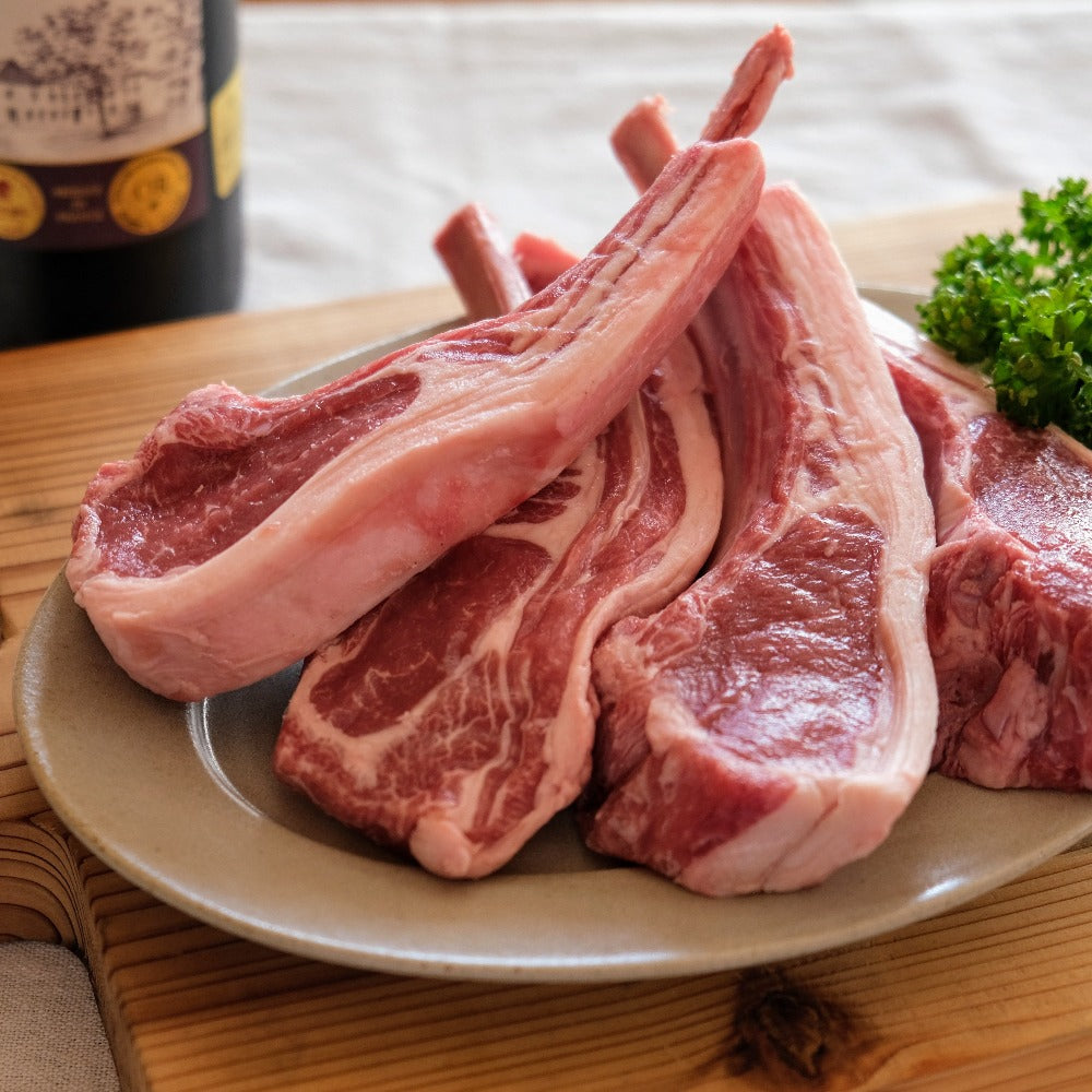 豪州産 骨付きラムチョップ 約500㌘