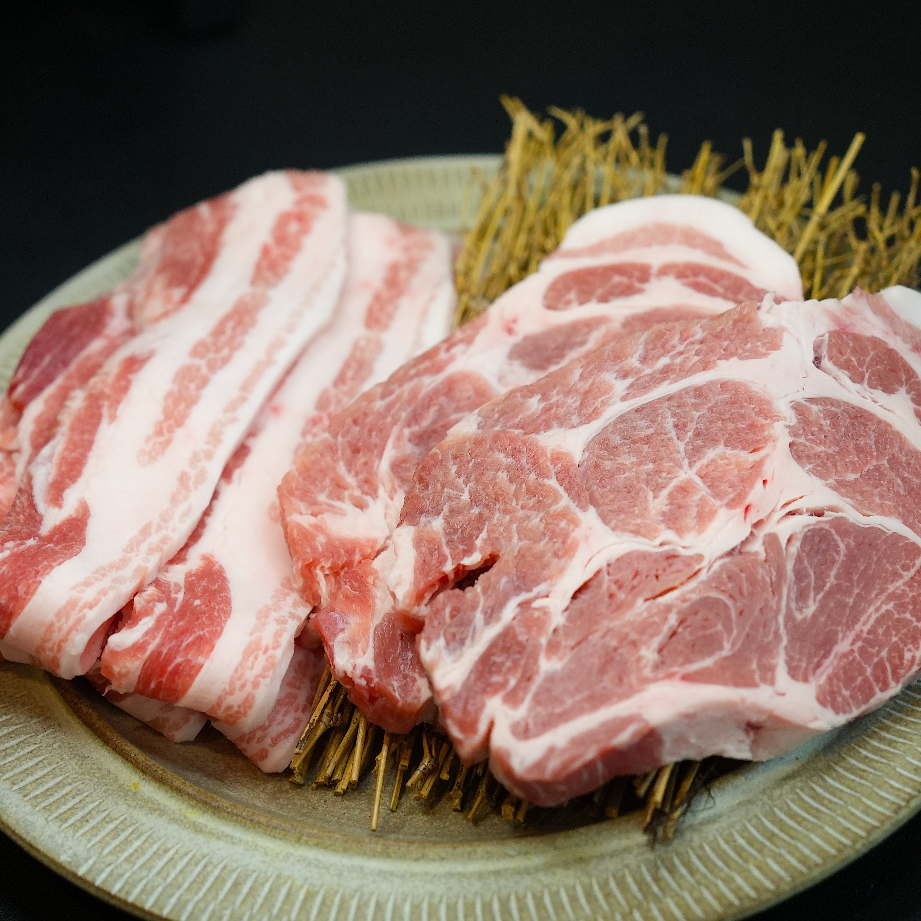 国産 韓国焼肉セット（サムギョプサル・モクサル） 600㌘