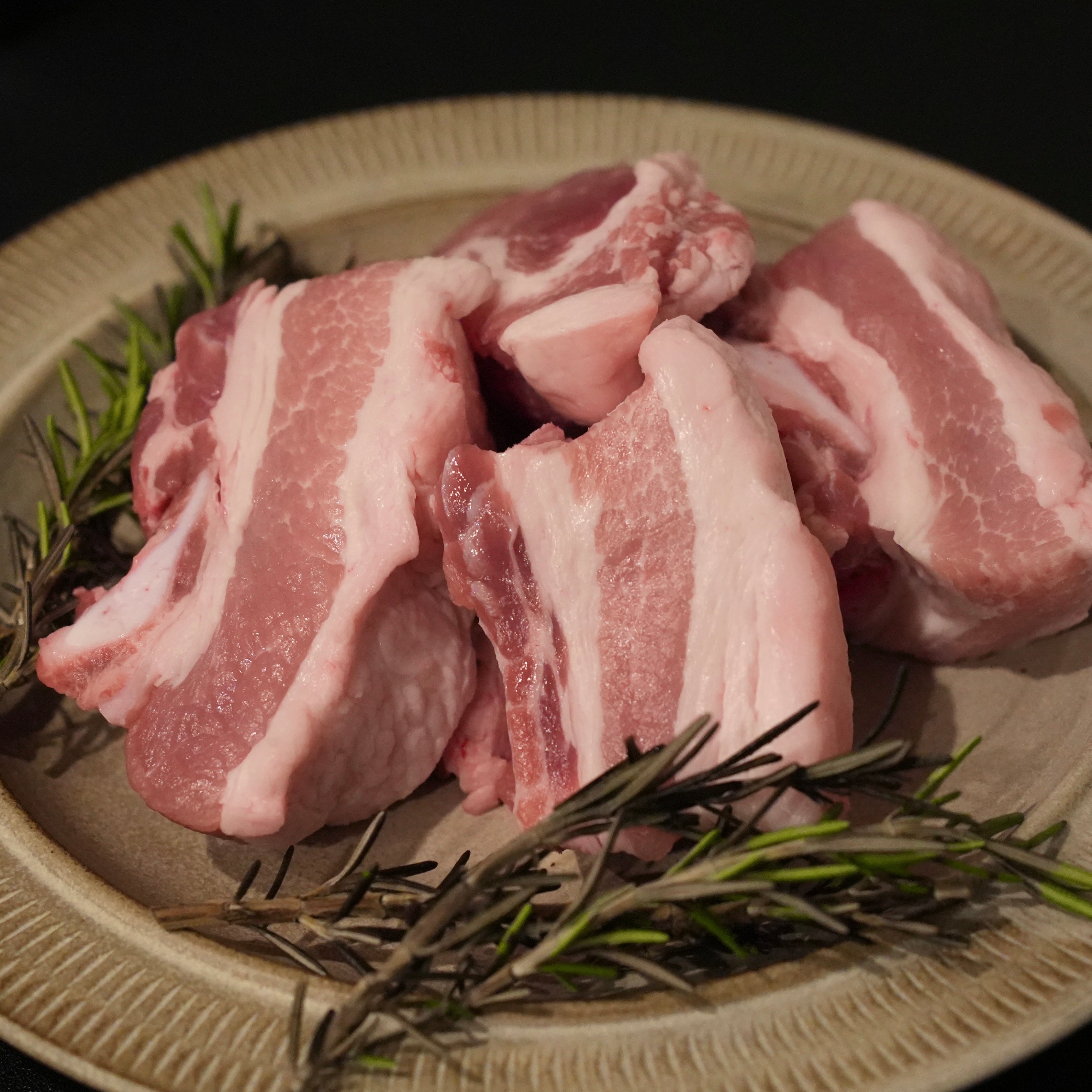 国産 黒豚 スペアリブ 500㌘