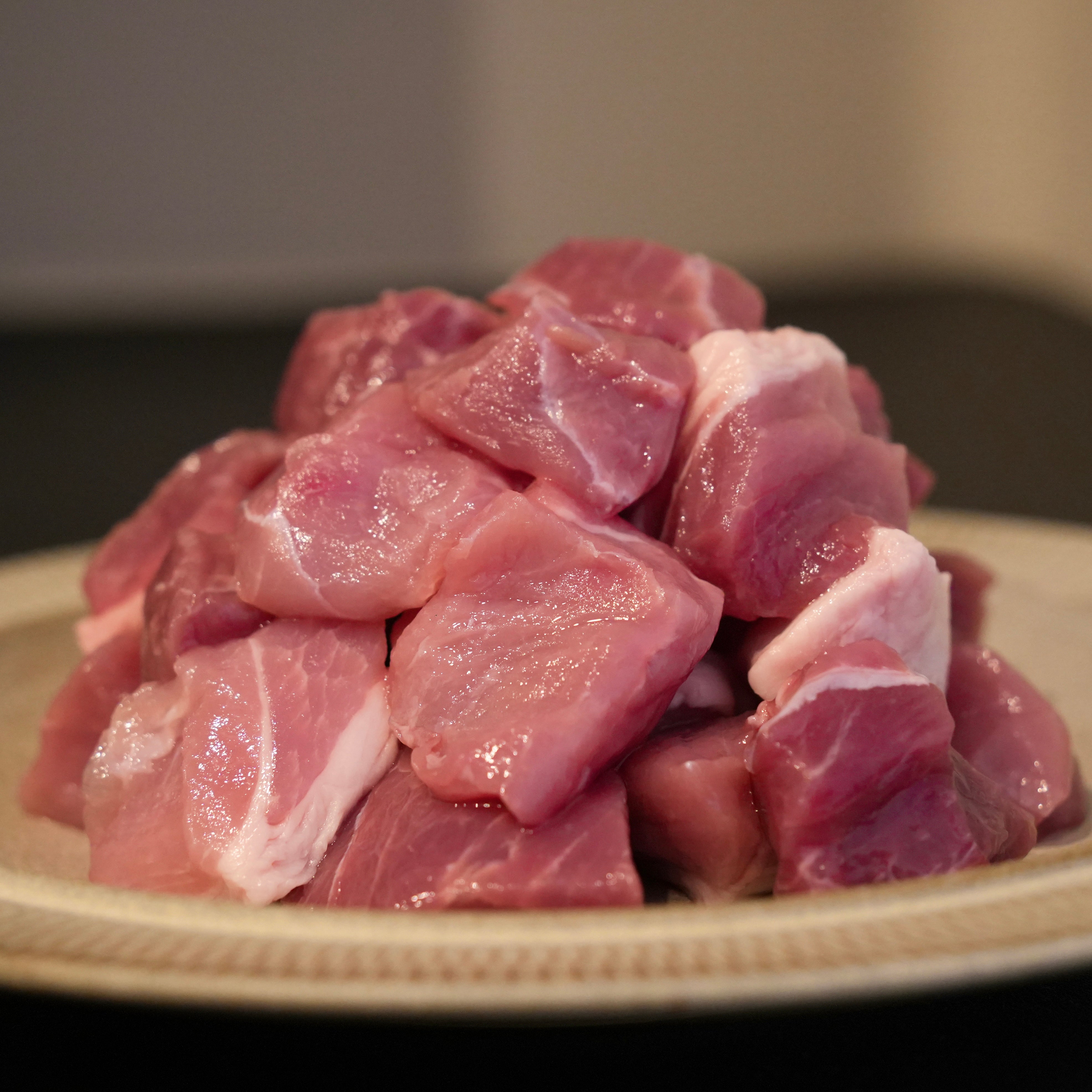 国産豚 モモ 角切り 500㌘