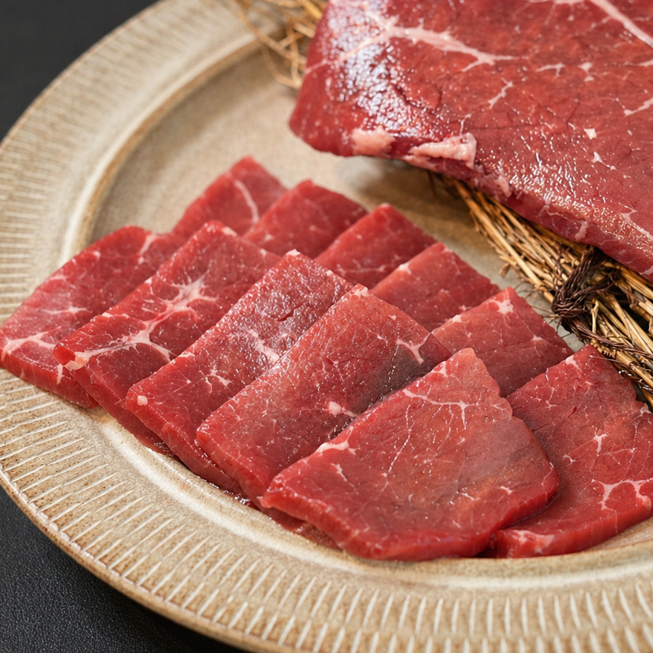 豪州産 グラスフェッドビーフ 赤身モモ 焼肉カット