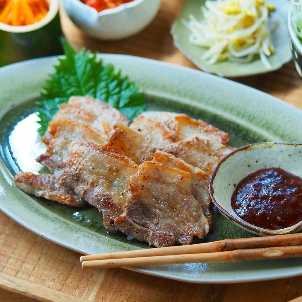 国産 豚バラ肉 焼肉用カット 500㌘